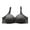 Gray, variant on Bras for Women No Underwire Wireless Bras Ndbuld Women's Solid Color No Steel Ring Push Up Breathable Underwear Daily Bra Gray 42