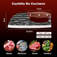 thumbnail image 2 of Cuchillo De Cocina  Belug Profesional Multifunción Para Chef Cafe Gris, 2 of 5