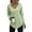 Green, variant on FamilyThread Womens V Neck Waffle Knit Shirts Long Sleeve Loose Shirt Warm Tee Tops Sweaters Solid Color Pullovers