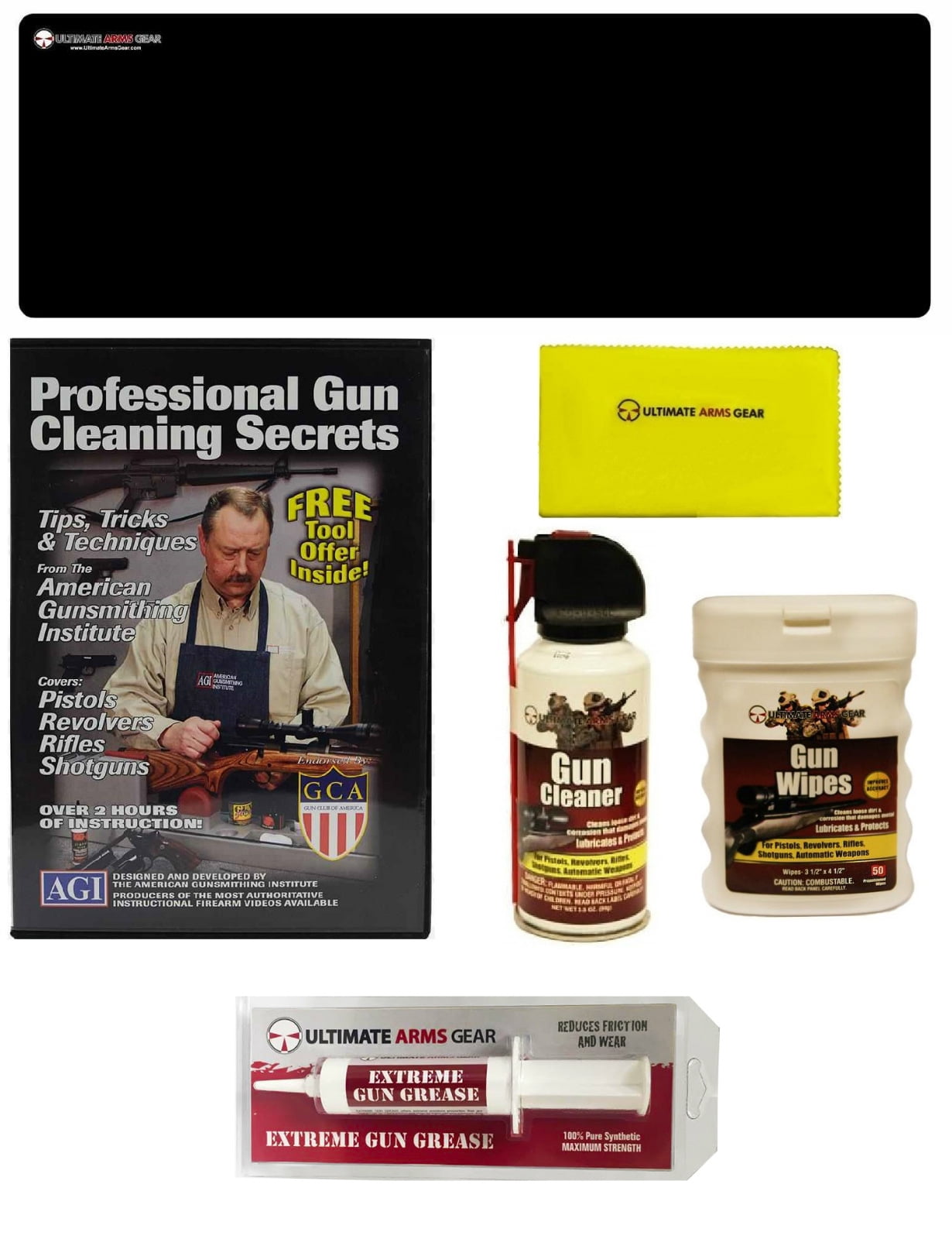 AGI DVD Professional Gun Cleaning Course Beretta SO6 EL Over Under Shotgun Taurus P92 92 PX4 + Ultimate Arms Gear... by