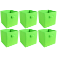 thumbnail image 1 of Purebryt Poubelle de Rangement Cube Pliable 6 Pièces, Vert Clair, 1 of 4
