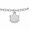 thumbnail image 2 of Auriga Fine Jewelry 925 Sterling Silver Rhodium-plated 9 inch Anklet for Women, 2 of 6