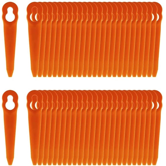 100Pcs Replacement Plastic Blades Compatible with STIHL Polycut 2-2 Polycut 3-2 FSA 45 FSA 57 FSE 52 strimmer