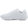 thumbnail image 3 of DADAWEN Women Cheerleading Shoes White Sneakers Training Competition Shoes Breathable for 9.5 US, 3 of 6