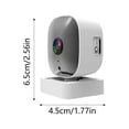 thumbnail image 2 of 2K Camera With Color Night 24/7 Recording & Smart Alerts 2.4G WiFi Indoor Camera For Home Yard Garden Farm Easy Install,white, 2 of 12