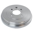 thumbnail image 3 of TRQ Rear Brake Drum Driver & Passenger Side Pair for Nissan Sentra Versa Cube BRA75127, 3 of 4
