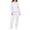White, variant on YUANxueke Kids 2-Piece Winter Sweatsuits Boys Girls Hoodie Sweatshirt with Kangaroo Pocket & Tapered Pants,Beige,Sizes 2-14