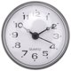 thumbnail image 2 of Reloj de ducha Yuxing Resistente al agua 7 cm Ventosa para pared color negro, 2 of 5