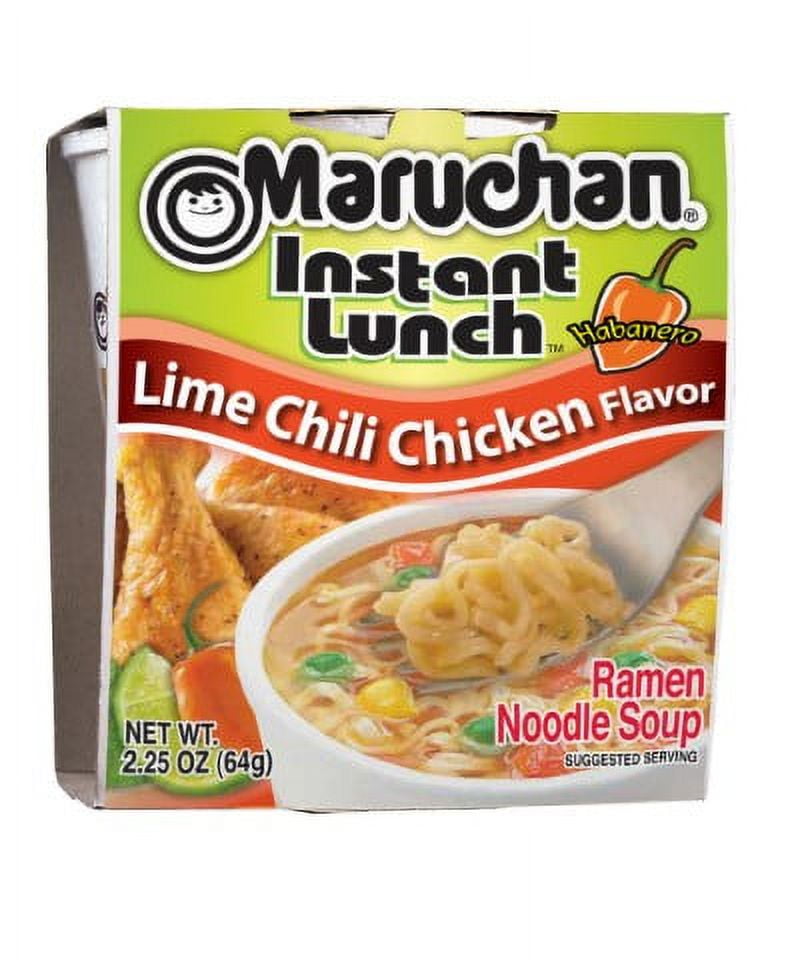 Maruchan Instant Lunch, Lime Chili Shrimp Flavor, Ramen Noodle