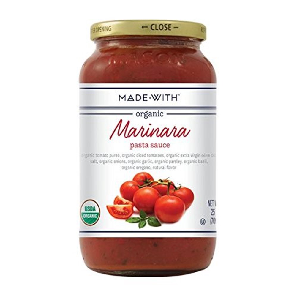 Made With Organic Pasta Sauce, Marinara, 25 Oz
