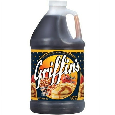 Griffin' s 64oz Bottle Original Sweet & Thick Maple Flavored Pancake Syrup
