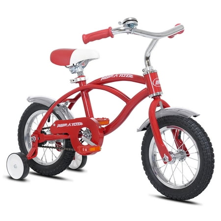 UPC 016751012148 product image for Radio Flyer 12  Classic Boy s Bicycle with Training Wheels  Red | upcitemdb.com