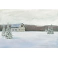 thumbnail image 2 of Art.com Holiday Winter Barn Art Print by James Wiens, 18" x 12", 2 of 4