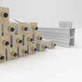 thumbnail image 6 of Ekena Millwork 32"H x 9'L Fiberthane Arcadian Unassembled Balustrade Railing Kit, Style N (7 3/8" On-Center Spacing to Pass 4" Sphere Code), 6 of 6