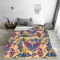 thumbnail image 5 of Sikiie Butterfly 3 Ultra-Soft Micro flannel Blanket Luxury All Seasons Warm Blanket for Bedding Sofa and Travel (4 sizes)-40"x30", 5 of 7