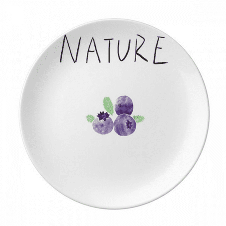

Blueberry island Painting Plate Decorative Porcelain Salver Tableware Dinner Dish