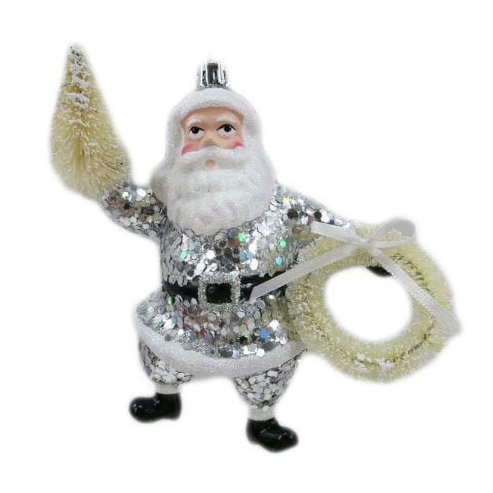 Holiday Time Set Of 28ct Ornament Silver
