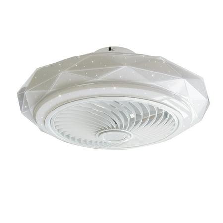 

Modern Ceiling Fan Light 20 Dimmable Lamp with Remote Control