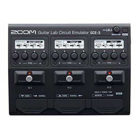Zoom GCE-3 Guitar Lab Circuit Emulator, Compact USB Audio Interface for Emulation of Zoom Effects Processors using Guitar Lab Software