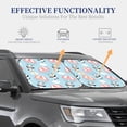thumbnail image 4 of Balery 2 Piece Cute Panda Flying in the Sky Car Windshield Sun Shade|Foldable Front Windshield Shade for Car Front Window for Most Sedans SUV Truck-Medium, 4 of 7