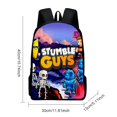 thumbnail image 2 of Stumble Guys Printed Backpack Kids Lightweight School Book Bags Large Capacity Rucksack Travel Breathable Daypack Gift, 2 of 2