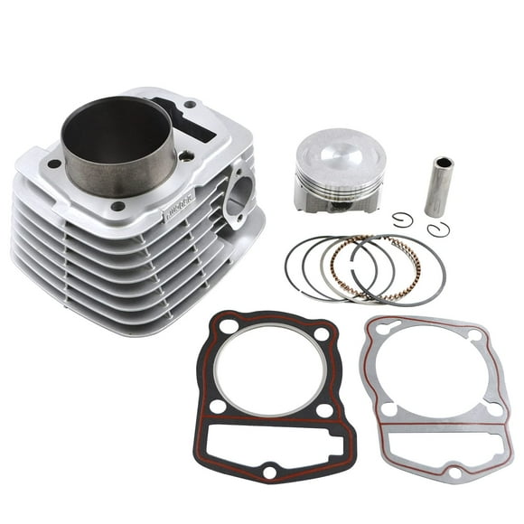 AHL Cylinder Head and Piston Kit and Gasket Set for Honda CRF230 2003-2014 / FTR223 FTR230 2003-2005