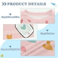 thumbnail image 2 of FORMRS Boys Rash Guard Short Sleeves Swim Shirt Quick Dry UPF 50+ Sun Protection, Sizes 3-12T, Love in The Air, 2 of 6
