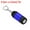 Blue, variant on Uxcell 2.1" Mini Rechargeable LED Keychain Flashlight USB Charging Purple