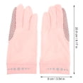 thumbnail image 2 of STRANDCHIC 2Pcs Pink Bike Gloves For Women With Touchscreen Compatibility, 2 of 5