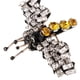 thumbnail image 5 of 2x Dragonfly 3D Rhinestones Rhinestones Ropa de Ropa Bolsa de para Manualidades de Bricolaje BLESIY parche con cuentas, 5 of 8
