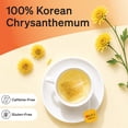 thumbnail image 2 of Damtuh Chrysanthemum Tea, Korean Herbal Flower Tea, Caffeine Free, 20 Tea Bags, 0.4 g Each, 2 of 6