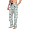 thumbnail image 4 of GZHJMY Penguin Pajama Pants for Men, Lounge Pants Lightweight Men Pajama Bottoms with Drawstring Pockets, Christmas New Year Birthday Gifts, Large, 4 of 6