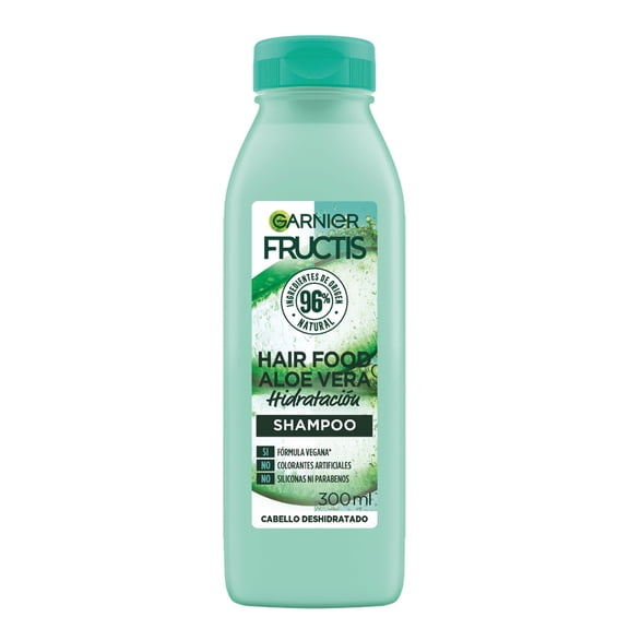 Shampoo Garnier Fructis hair food aloe vera hidratación 300 ml