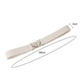 thumbnail image 6 of Eoperou Braided Wide Smooth Edge Women Belt Love Heart Metal Buckle Elastic Belt Clothes Ornament, 6 of 8