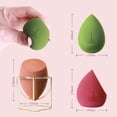 thumbnail image 3 of Makeup Sponge Set - 3 pcs Blender Makeup Sponges with Gift Box and Holder, Flawless Blending for Liquid, Cream and Powder Foundation, Perfect Holiday Gift for Makeup Lovers, 3 of 7