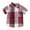 Red, variant on XBASW Toddler Baby Boys Plaid Shirts Short Sleeve Lapel Button down Shirt for Kids Cotton Blouses Tops 3M-8T