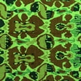 thumbnail image 1 of Ahgly Company Indoor Square Abstract Green Modern Area Rugs, 4' Square, 1 of 4