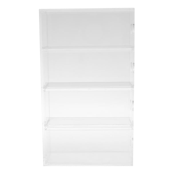 1 expositor de acrílico para gafas de sol y esmalte de uñas, para pintalabios. 4 capas