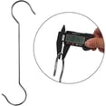 thumbnail image 5 of NOGIS 16 Inch Metal Hanging Christmas S Hooks - Extra Large Shaped Hook Heavy-Duty S Hooks,for Kitchenware, Plants,Clothing store, Garden S Hook,Hotels and workshops,Stainless steel (6-Pack), 5 of 7