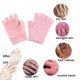 thumbnail image 4 of 1 par de guantes de gel hidratantes para día y noche, alivian el eczema y las manos secas, ásperas y agrietadas (rosa), 4 of 5
