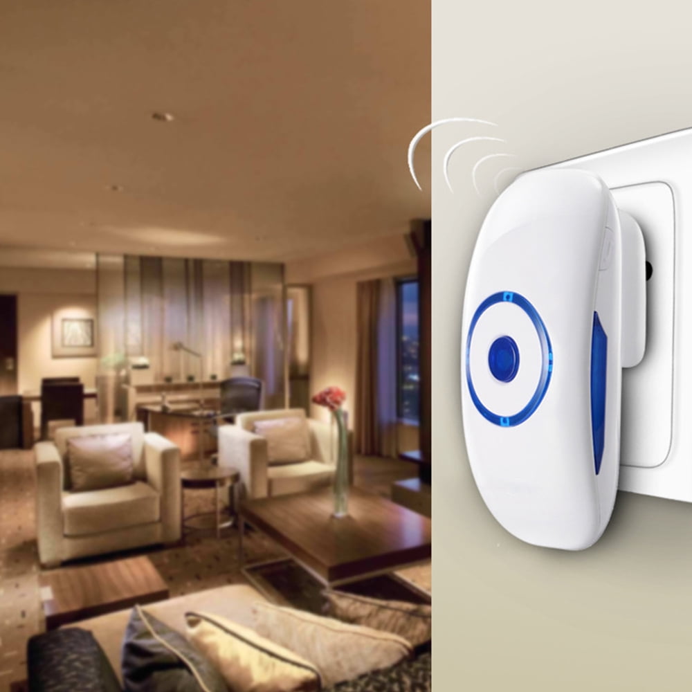 ODOMY Door ChimeSecurity Wireless Doorbell Kit Motion Sensor Door