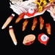 thumbnail image 4 of 10 piezas de accesorios de Halloween sangrientos, aterradores y espeluznantes, juguetes de broma para fiestas de terror (5 dedos oscuros cortados, combinación de ojos y orejas), 4 of 5