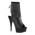 thumbnail image 2 of Women's Pleaser Delight 1018RSF Open Toe Bootie, 2 of 2