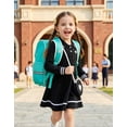 thumbnail image 5 of Aideaone Toddler Girls Long Sleeve Polo Dress with Matching Heart Crossbody Bag 2T-7T, 5 of 7