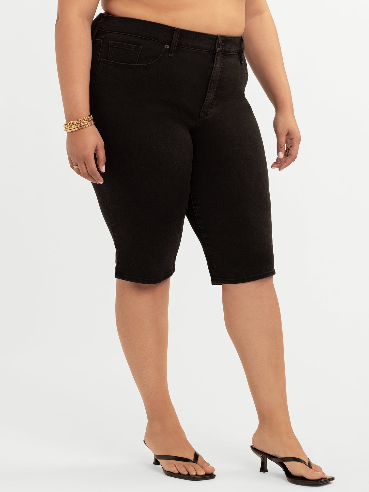 Jessica Simpson Women's and Women's Plus Pedal Pusher Jeans, Sizes 2-24W