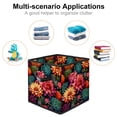 thumbnail image 2 of Cactus Foldable Storage Basket Organizer Bins with Handle, 10.8"x10.5"x10.6", Large Capacity Storage Bins, 2 of 6