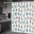 thumbnail image 1 of Anti-Mildew Shower Curtain - Extra Long Shower Curtain with U-Hooks, Anti-Bacterial, Waterproof - L180*H200, 1 of 5