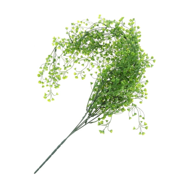 plástico del almirantazgo artificial que cuelga decoración de pared púrpura Verde Sunnimix Flor del sauce