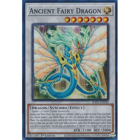 YuGiOh 25th Anniversary Rarity Collection Ultra Rare Ancient Fairy Dragon RA01-EN030