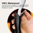 thumbnail image 4 of Men's Ball Trimmer - IPX7 Waterproof Body Hair Trimmer with Ceramic Blade for Groin & Pubic Hair Grooming, 4 of 5